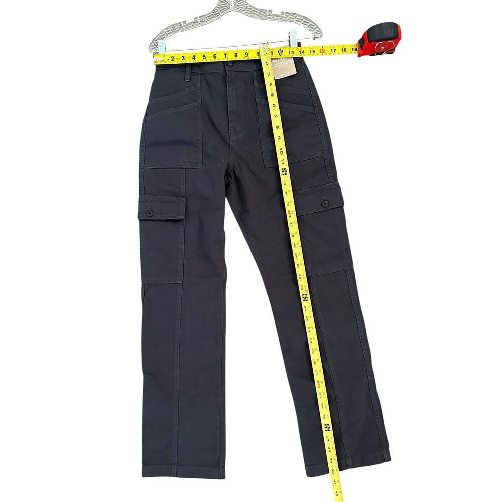 Madewell Garment-Dyed Low-Slung Straight Cargo Pants Size 26 NWT - Picture 6 of 13
